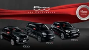 Les Fiat 500, 500X et 500L en série spéciale Rosso Amore Edizione