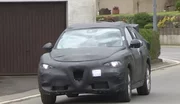 Le SUV Alfa Romeo Stelvio en balade près du Nürburgring