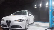 La Giulia 2016 décroche cinq étoiles à l'EuroNCAP