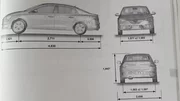Renault Fluence 2 : le manuel en fuite nous donne ses dimensions