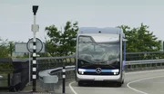 Le bus autonome de Mercedes en action