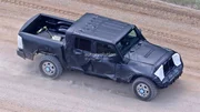 Le pick-up Jeep Wrangler se montre pour la première fois