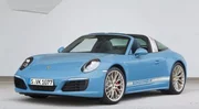 Porsche 911 Targa 4S Exclusive Design Edition : la belle bleue