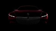 Le Vision Mercedes-Maybach 6 montre le bout de sa calandre