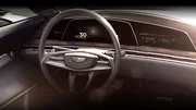 Cadillac : un cockpit à affichage OLED pour le concept à venir