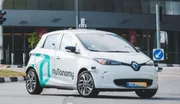 La Renault ZOE devient l'un des tout premiers taxis autonomes au monde
