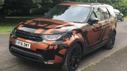 Land Rover Discovery (2017) : un camouflage léger avant le Mondial