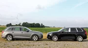 Essai Audi Q7 e-tron vs Volvo XC90 T8 : Hulk ou Godzilla ?