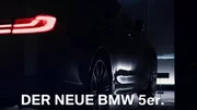 La nouvelle BMW Série 5 se laisse entrevoir