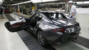Mazda lance la production du coupé MX-5 RF