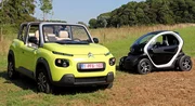 Essai Citroën e-Méhari vs Renault Twizy : Electrons libres