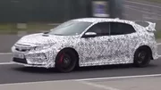 Honda Civic Type R 2017 : la future Civic Type R 10 sur le Nürburgring
