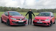 Essai Renault Mégane RS vs Volkswagen Golf GTi Clubsport : el classico