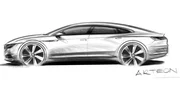 Volkswagen Arteon (2017), la remplaçante de la Passat CC sera à Genève