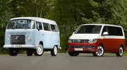 Essai Volkswagen T2 1967 vs Volkswagen Multivan 2015 : autant en emporte le van