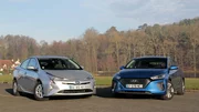 Essai Toyota Prius vs Hyundai Ioniq Hybrid, la référence contre un challenger de poids
