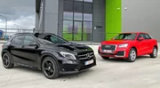 Essai Audi Q2 vs Mercedes GLA : Crossovers de poche