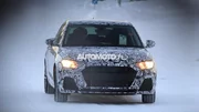 La future Audi A1 2018 surprise dans la neige
