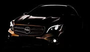 Premier teaser pour le Mercedes GLA restylé