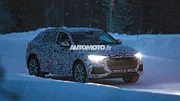Le futur Coupé SUV Audi Q8 2018 en cours d'essais sur la neige