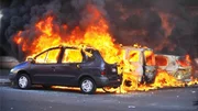 Réveillon : les voitures brûlent toujours au premier de l'an