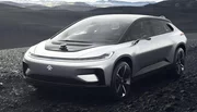 Faraday Future FF 91 : 1 050 ch et 600 km d'autonomie pour concurrencer Tesla