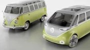 Volkswagen présente à Detroit un minibus électrique et autonome