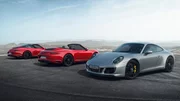 Porsche 911 GTS 2017 : 450 ch pour entériner le passage au turbo