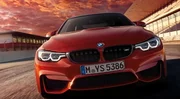 BMW M4 (2017) : légères retouches pour les M4 Coupé et M4 Cabriolet