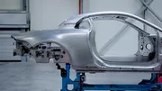 La future Alpine dévoile sa carrosserie et son châssis en aluminium