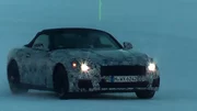 La future BMW Z4 2018 aux sports d'hiver