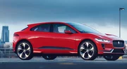 Le Jaguar I-Pace Concept en rouge