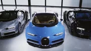 Bugatti dévoile les 3 premiers exemplaires de la Chiron… avant un nouveau modèle ?