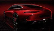 Mercedes-AMG GT Concept : le futur rival de la Porsche Panamera au Salon de Genève 2017