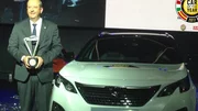 Le Peugeot 3008 gagne l'élection de la voiture de l'année 2017