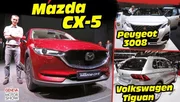 Mazda CX-5 (2017) : le match face aux 3008 et Tiguan