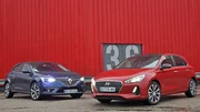 Essai comparatif : la Renault Mégane moins chère que la coréenne Hyundai i30