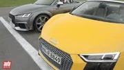 Essai R8 Spyder vs TT RS Roadster : Audi fait le printemps
