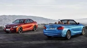 Restylage : petit lifting pour les BMW Série 2 Coupé et Cabriolet