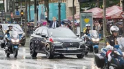 Le président Macron roule en DS, comme Hollande et De Gaulle