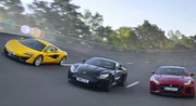 Les meilleures sportives anglaises : Aston Martin DB11 vs McLaren 540C vs Jaguar F-Type SVR