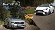 Match : Ford Mustang Ecoboost vs Focus RS