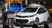 GM a fabriqué 130 Chevrolet Bolt autonomes
