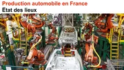 Production automobile en France : état des lieux