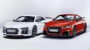 Les Audi R8 et TT RS s'habillent en pistardes grâce aux pièces Audi Performance