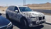 BMW X7 en test dans le Nevada
