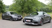 Essai Audi TT RS vs BMW M2 : RecetteS Magiques !