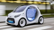 Smart Vision EQ ForTwo Concept : la Smart que vous ne conduirez jamais