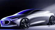 Mercedes EQA Concept : 1re illustration