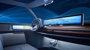 Honda Urban EV Concept : écran panoramique